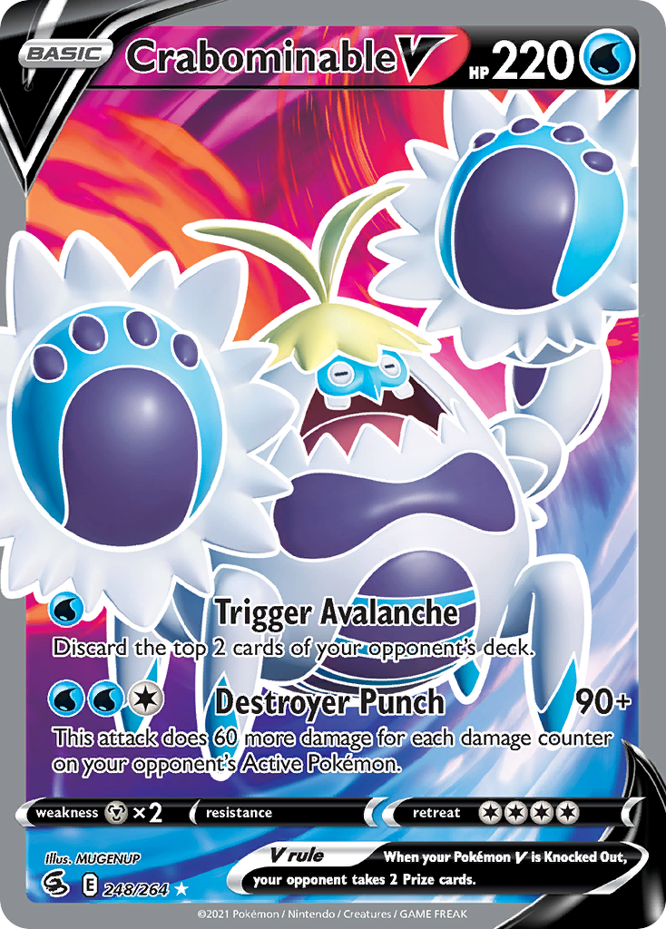 Crabominable V Fusion Strike 248