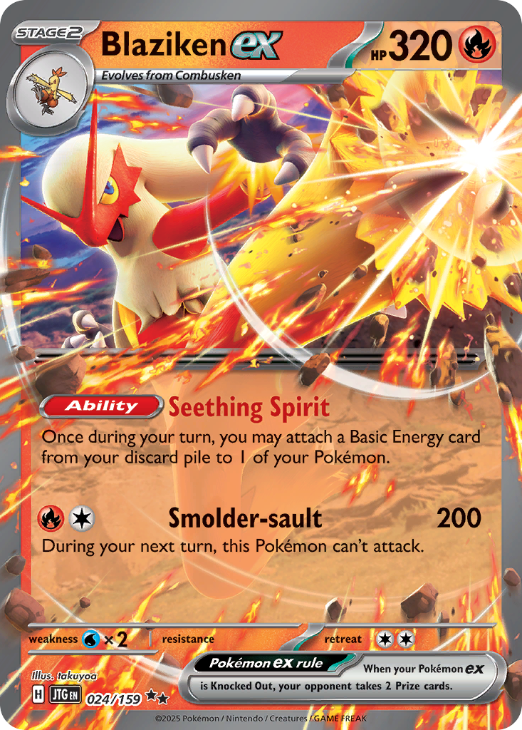 Blaziken ex #24