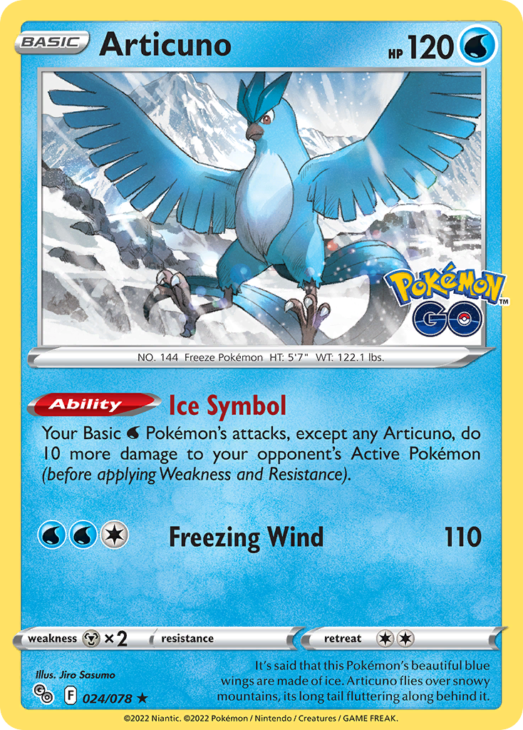 Articuno Pokémon GO 24