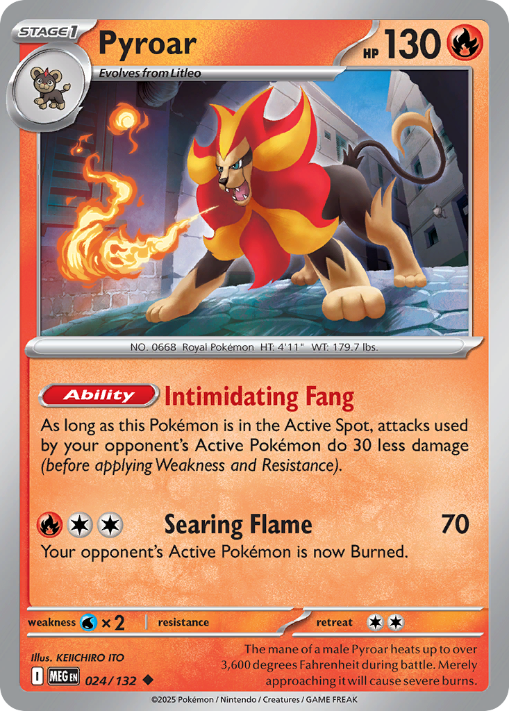 Pyroar Mega Evolution 24