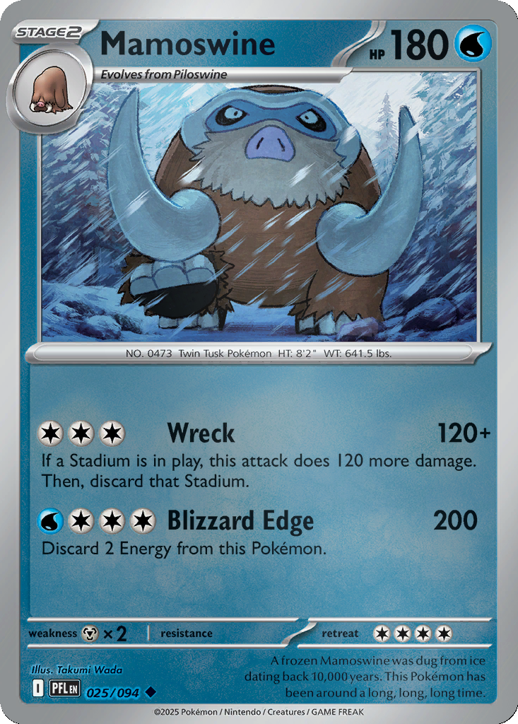 Mamoswine [Reverse Holo] #25