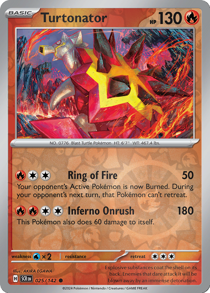 Turtonator [Reverse Holo] #25