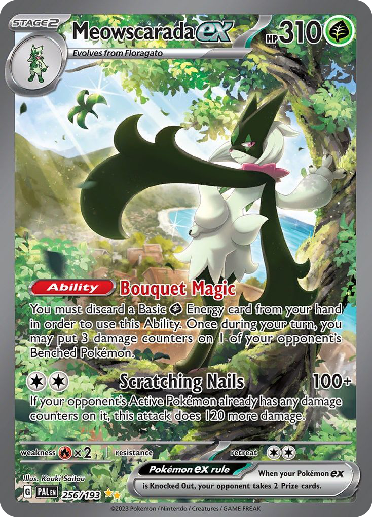 Meowscarada ex Paldea Evolved 256