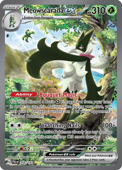 Meowscarada ex Paldea Evolved 256