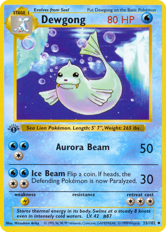 Dewgong [1999-2000] #25