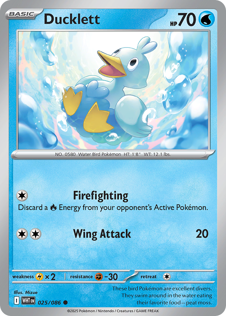 Ducklett White Flare 25