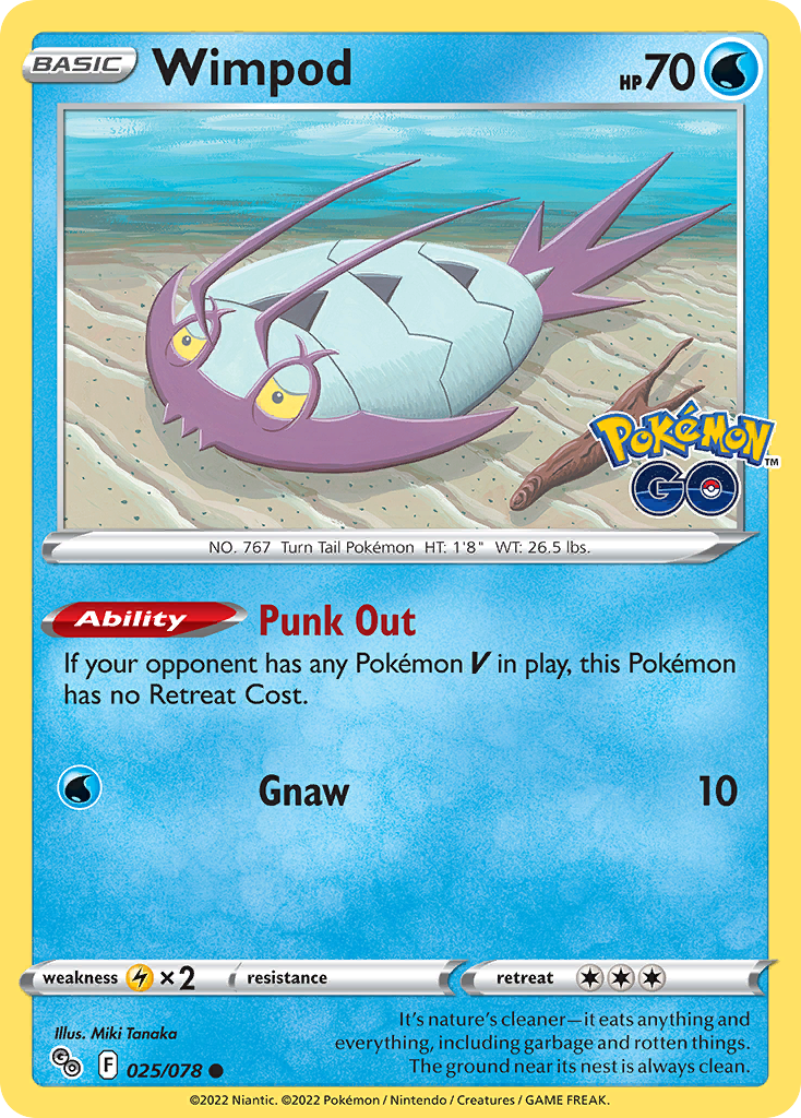 Wimpod Pokémon GO 25