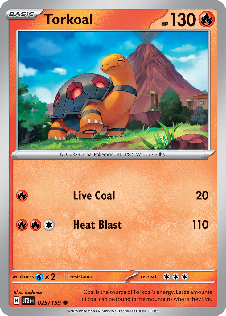 Torkoal Journey Together 25