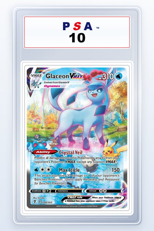 Glaceon VMAX #209 PSA 10