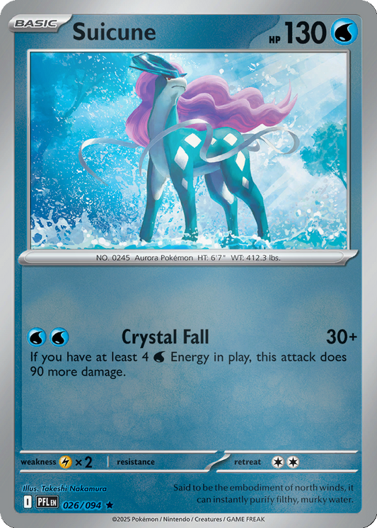 Suicune [Reverse Holo] #26