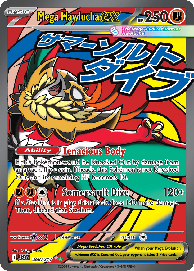 Mega Hawlucha ex #268