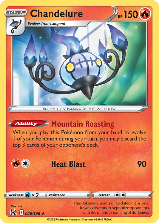 Chandelure Lost Origin 26