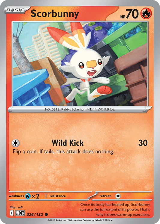 Scorbunny Mega Evolution 26