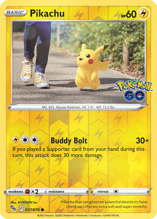 Pikachu [Reverse Holo] #27