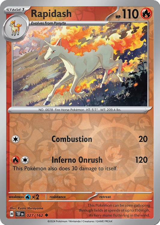 Rapidash [Reverse Holo] #27