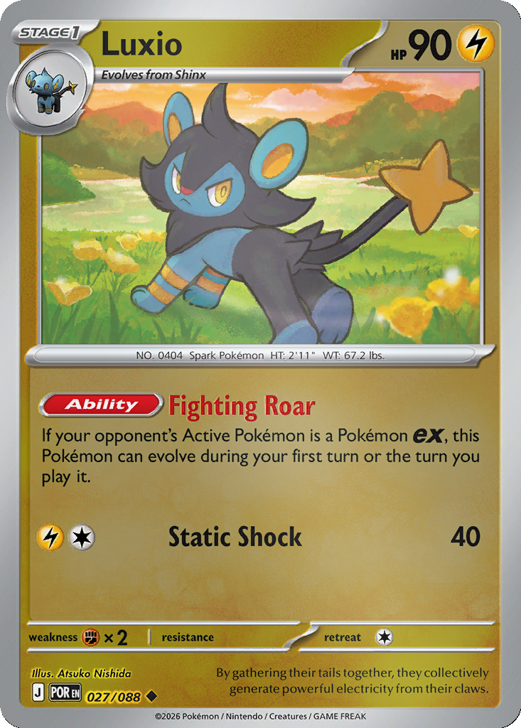 Luxio [Reverse Holo] #27
