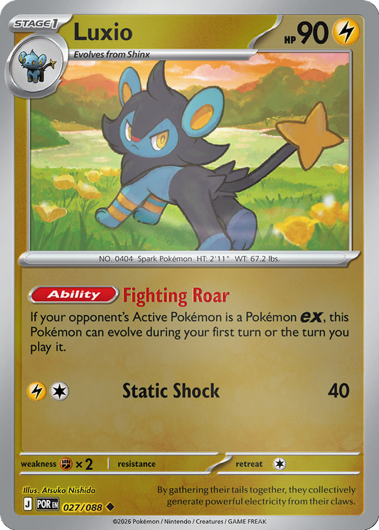 Luxio [Reverse Holo] #27