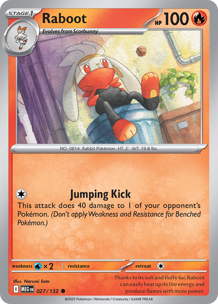 Raboot Mega Evolution 27