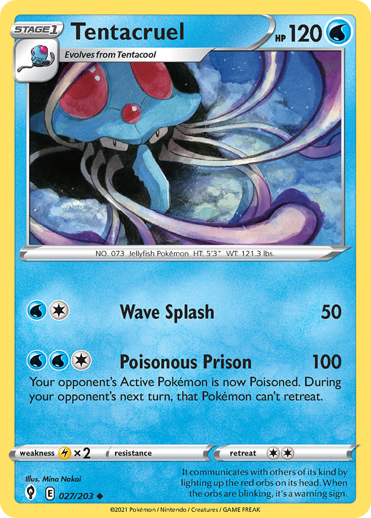 Tentacruel Evolving Skies 27