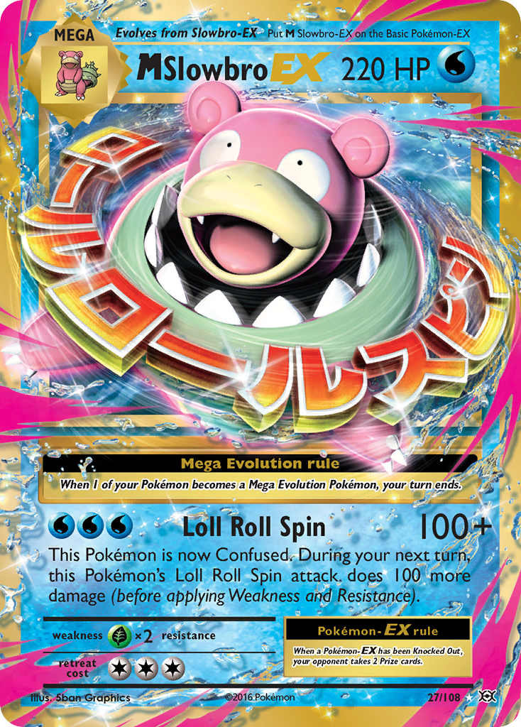 M Slowbro-EX Evolutions 27