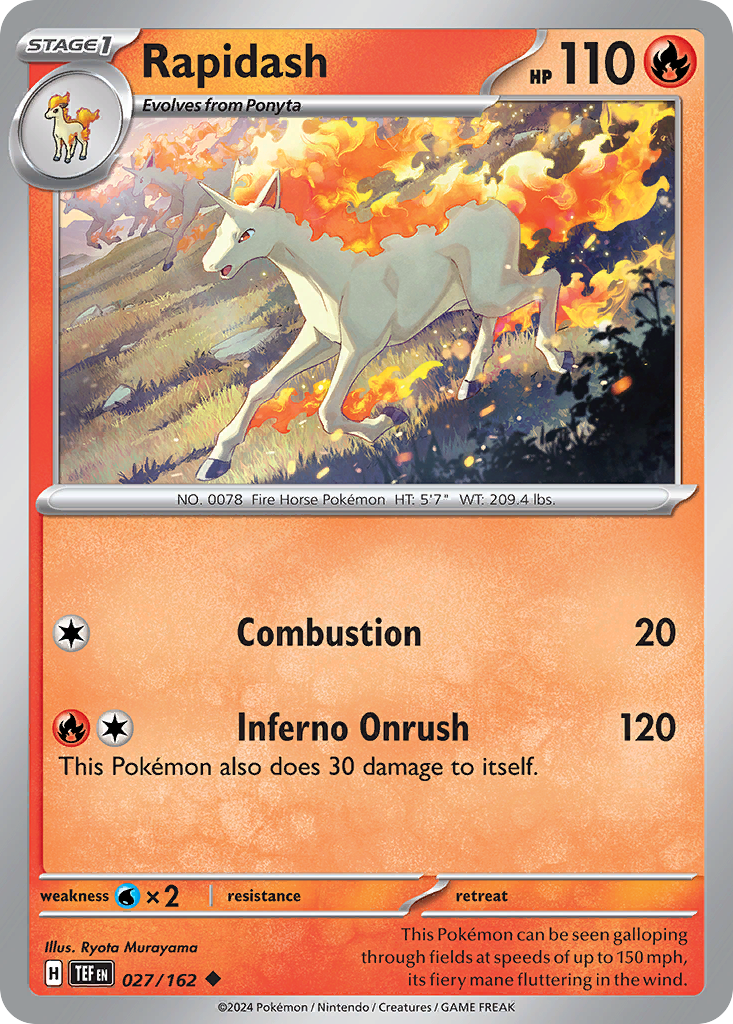 Rapidash Temporal Forces 27