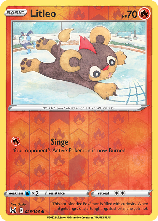 Litleo [Reverse Holo] #28