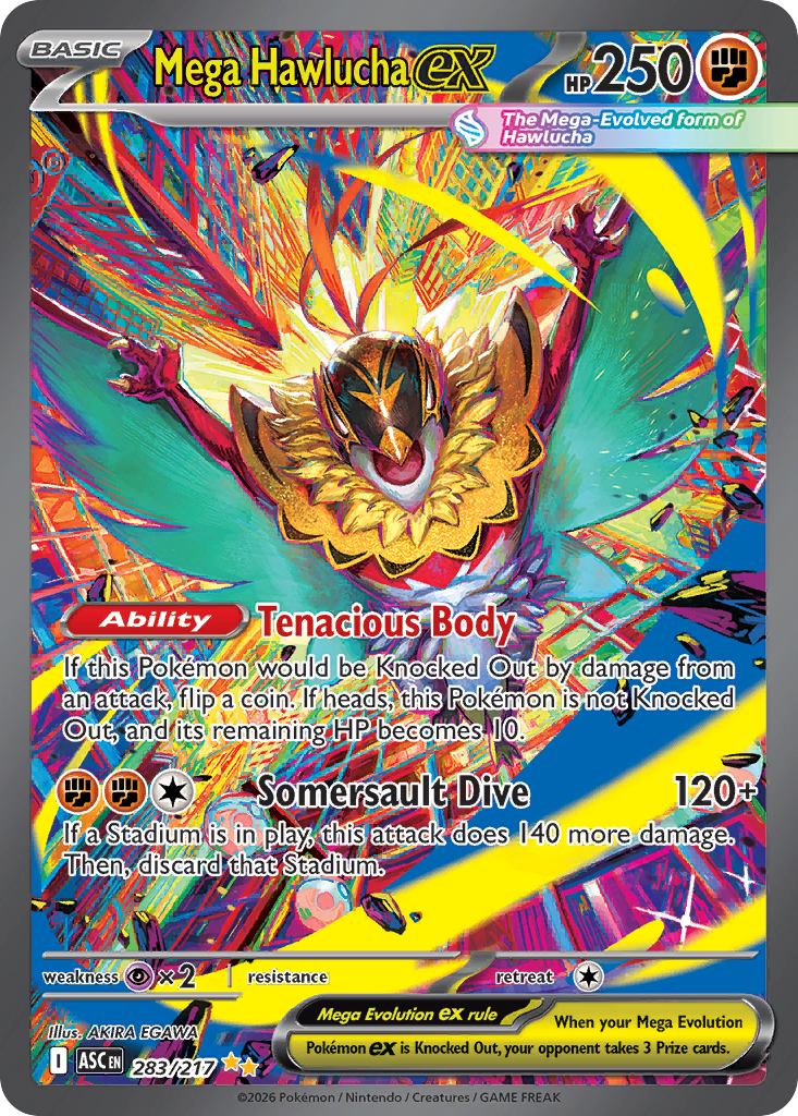 Mega Hawlucha ex #283