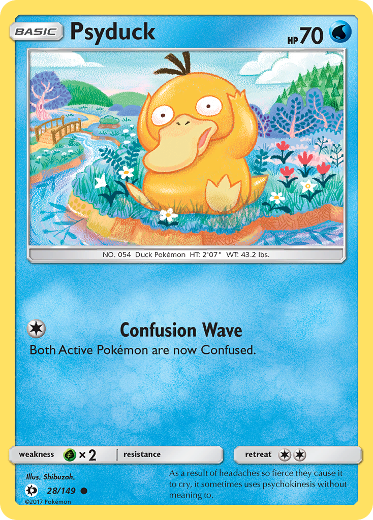 Psyduck Sun & Moon 28
