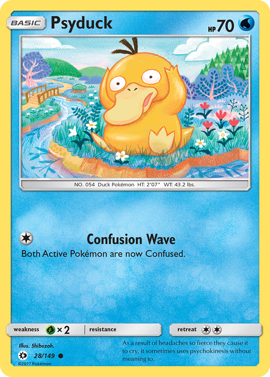 Psyduck Sun & Moon 28