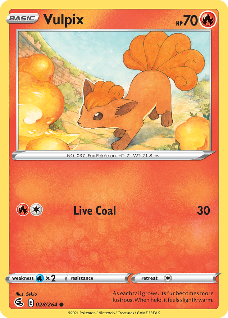Vulpix Fusion Strike 28