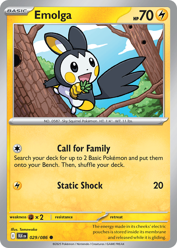 Emolga [Reverse] #29