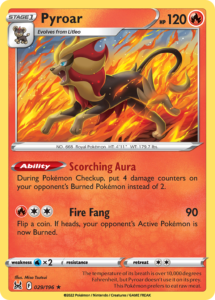 Pyroar Lost Origin 29
