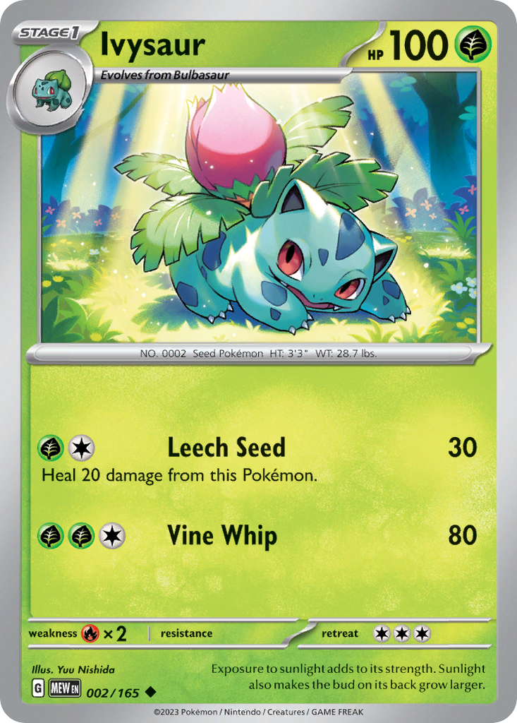 Ivysaur 151 2