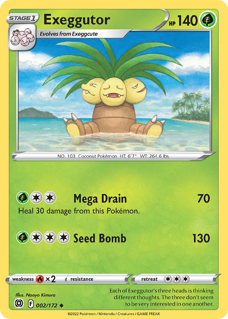 Exeggutor Brilliant Stars 2
