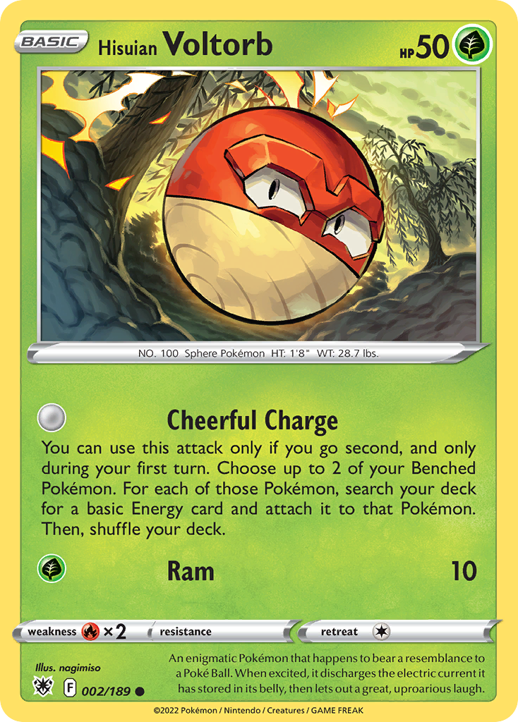 Hisuian Voltorb Astral Radiance 2