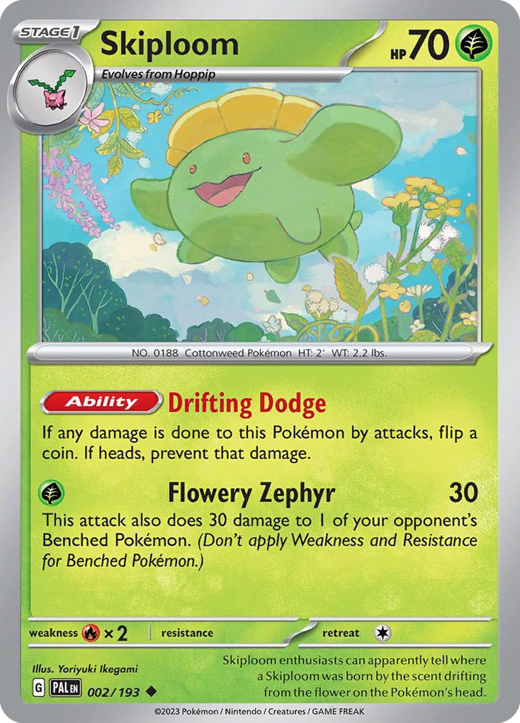 Skiploom Paldea Evolved 2