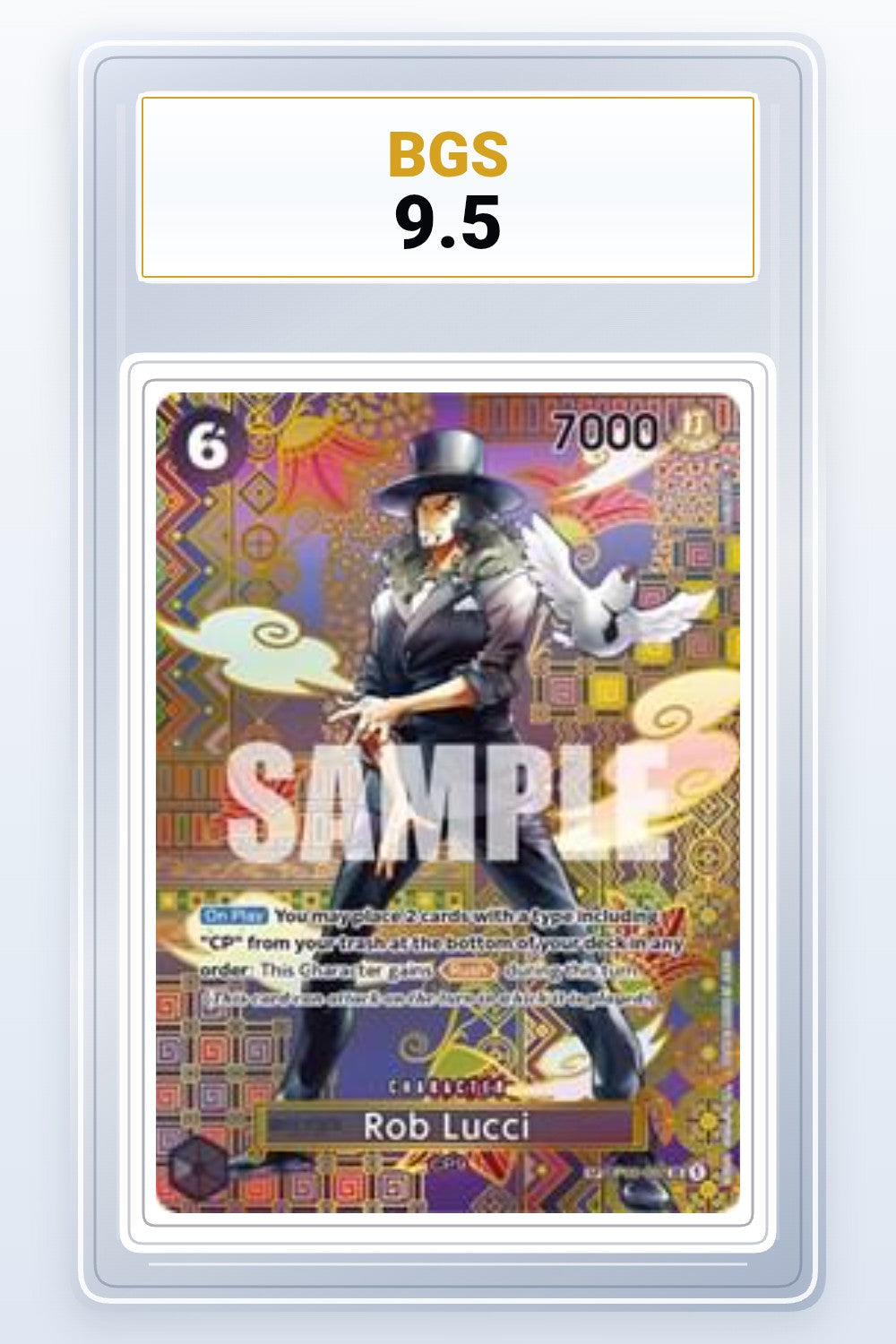 Rob Lucci [SP] OP03-092 BGS 9.5