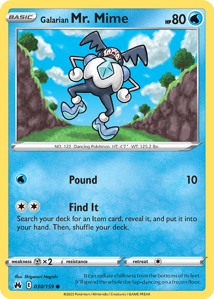 Galarian Mr. Mime #30
