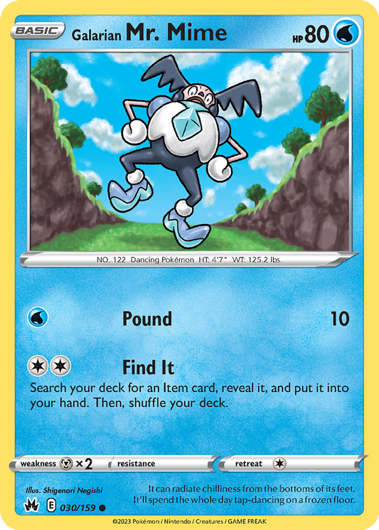 Galarian Mr. Mime #30