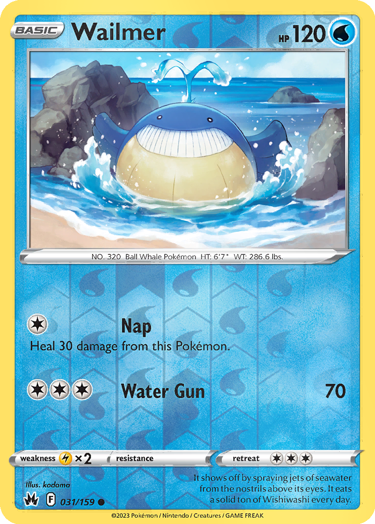 Wailmer [Reverse Holo] #31