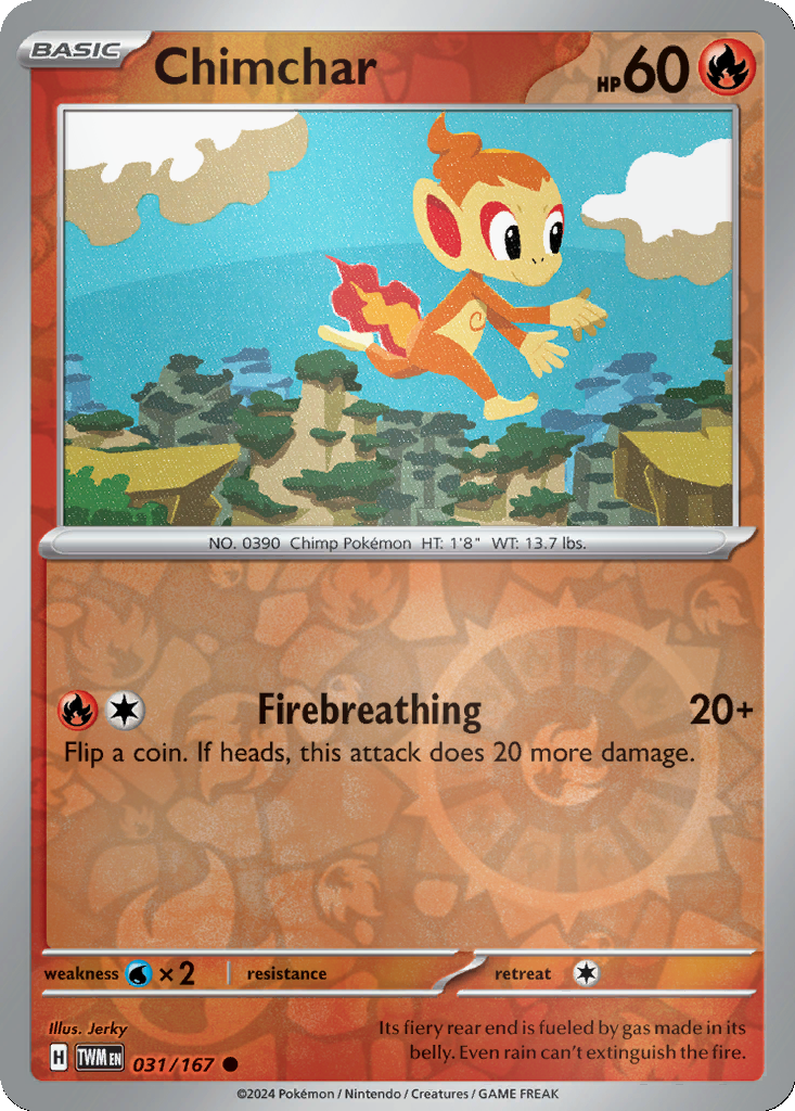 Chimchar [Reverse Holo] #31