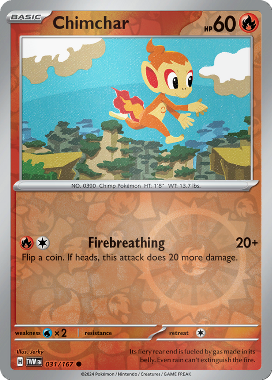 Chimchar [Reverse Holo] #31