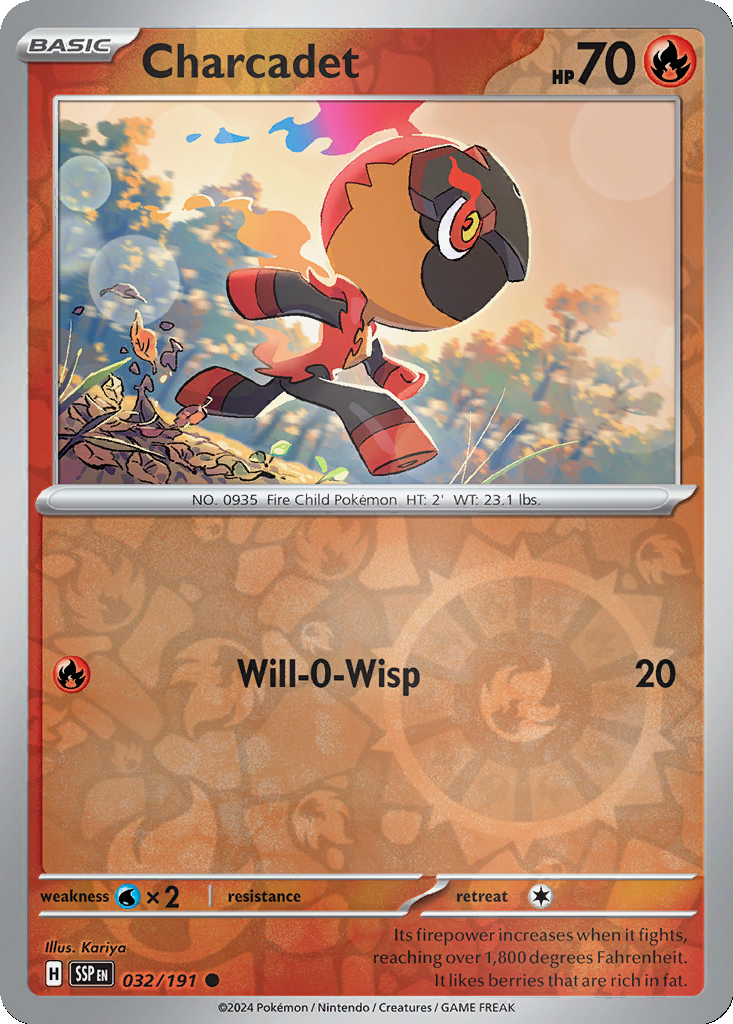Charcadet [Reverse Holo] #32