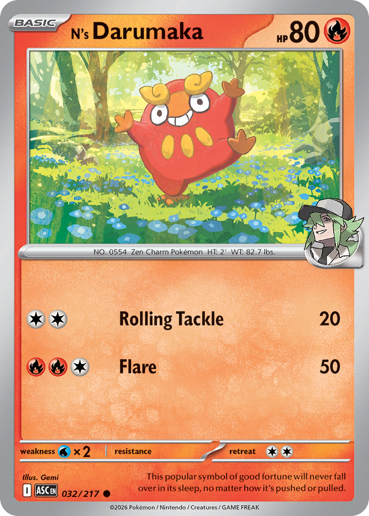 N's Darumaka #32