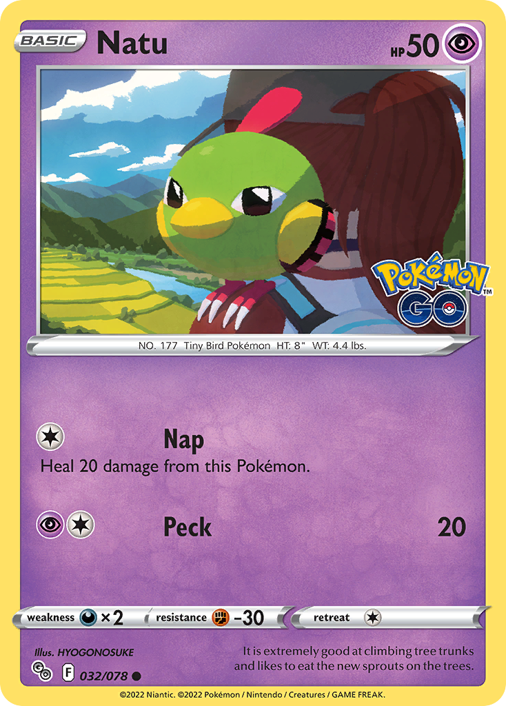 Natu Pokémon GO 32