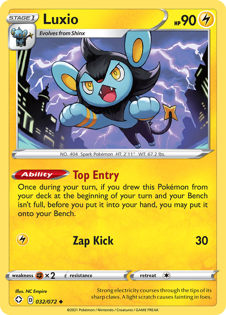 Luxio Shining Fates 32