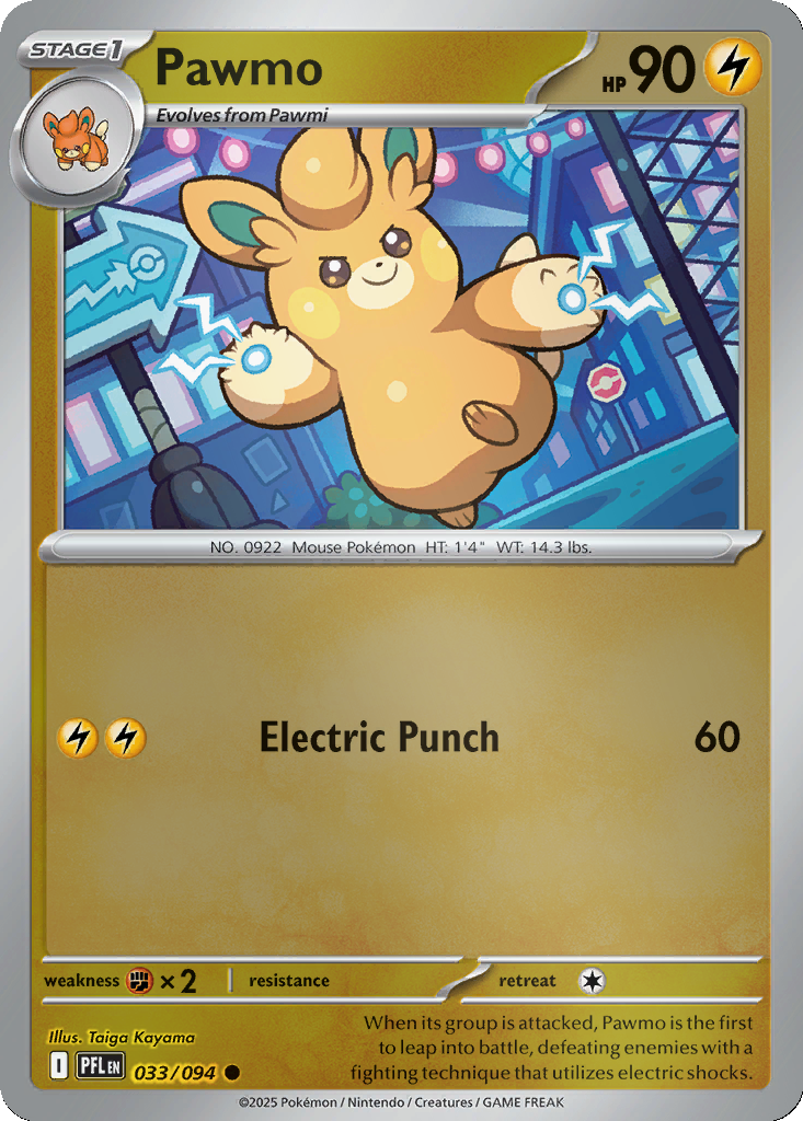 Pawmo [Reverse Holo] #33