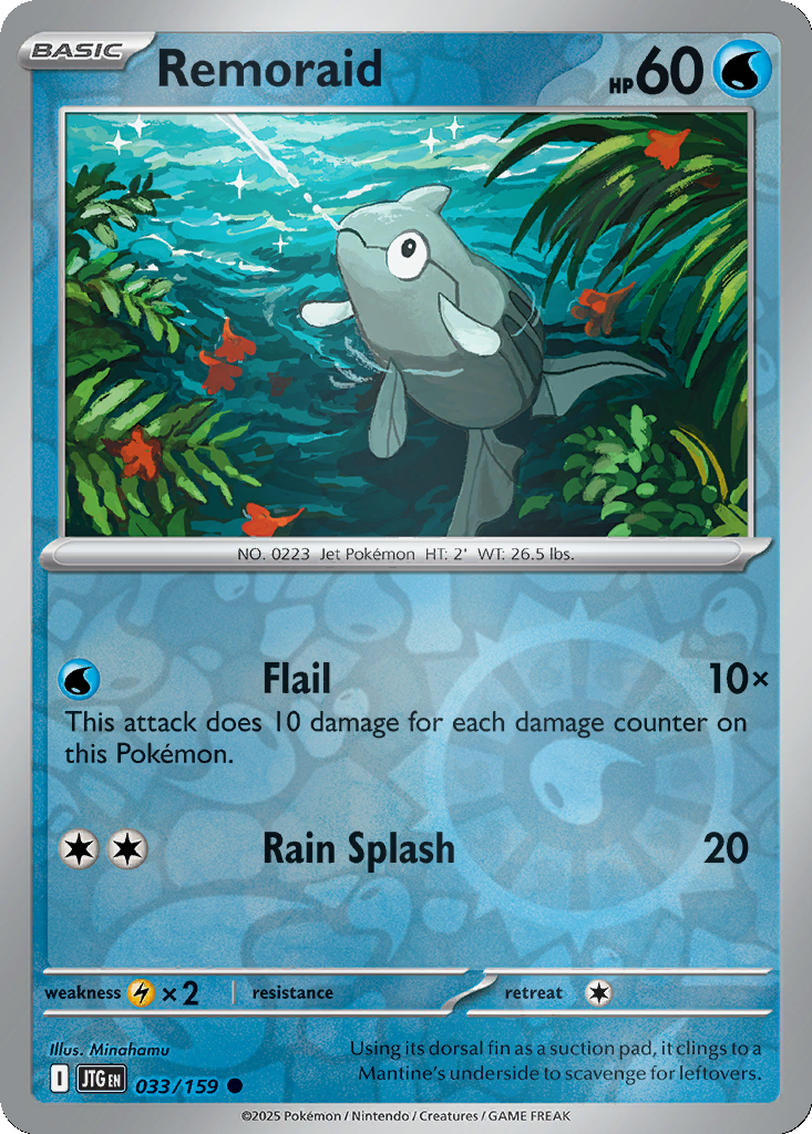 Remoraid [Reverse Holo] #33