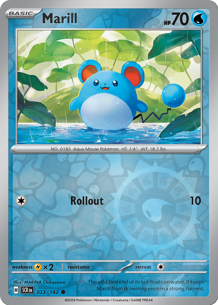 Marill [Reverse Holo] #33