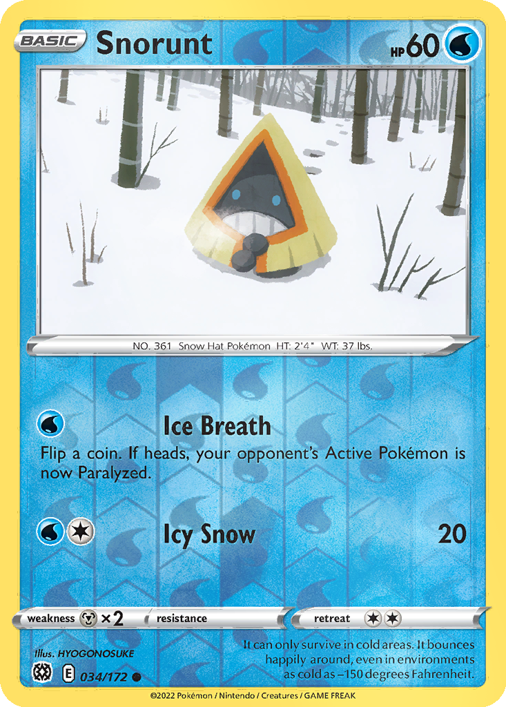 Snorunt [Reverse Holo] #34